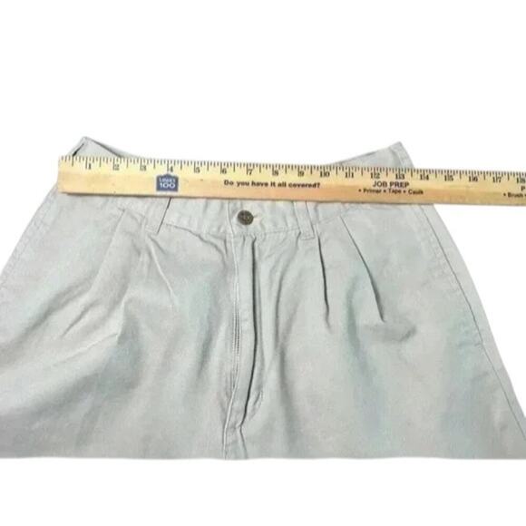 Vintage Chaps Ralph Lauren Pleated Chino Shorts Mens 30 Khaki Beige Classic Fit - Picture 3 of 7